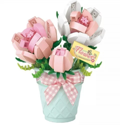 Конструктор "Розы в горшке" 230 деталей(229253322) №65