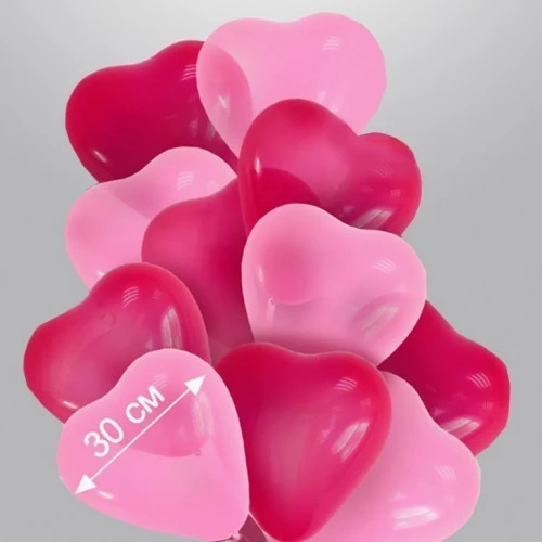 Комплект "Розовое сердце" 30шт (59)