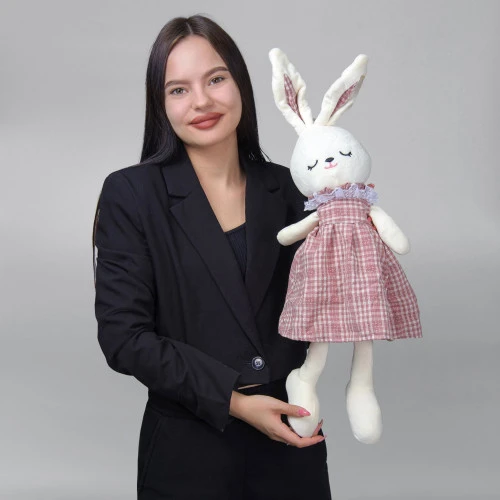 Заяц в платье 70см фото 2